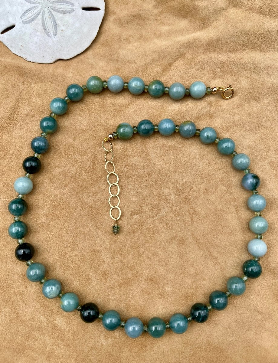 Burma Jade & Green Apatite NecklaceBeth ZinkNECKLACES