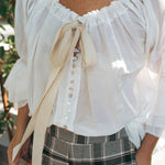 Button Back Silk CottonAmano by Lorena LaingTOPS
