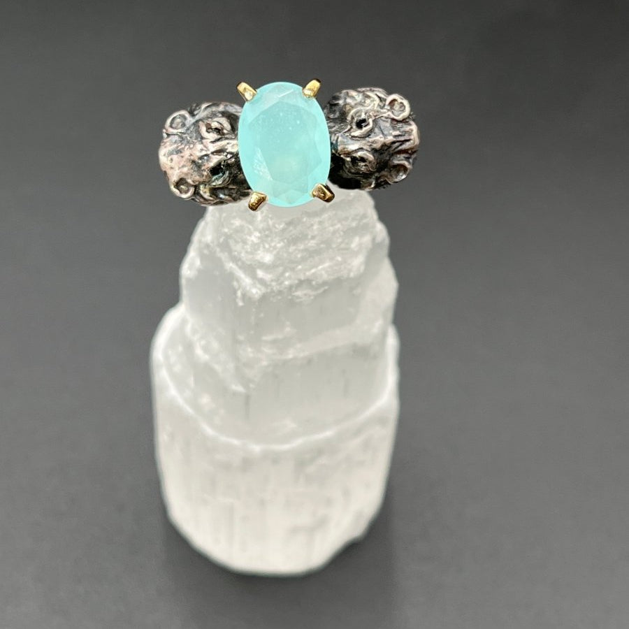 Chalcedony Lion RingBORARINGS