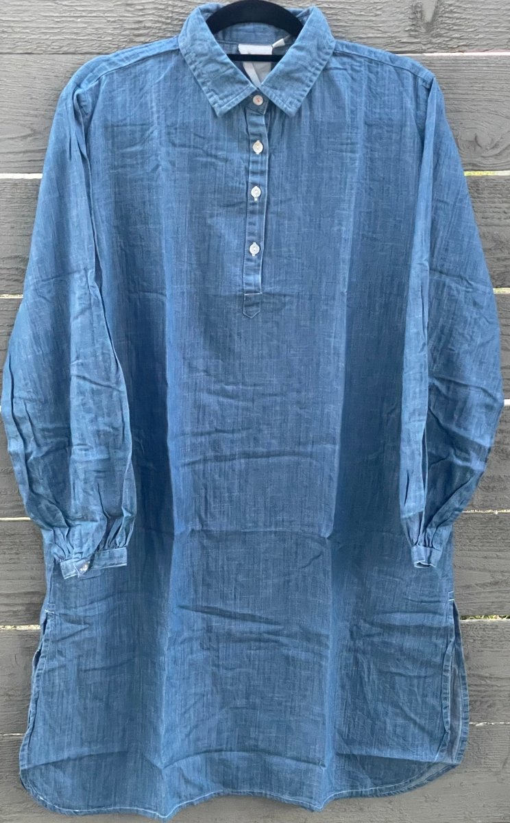 Chambray Shirt DressAnd For GoodDresses