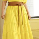 Chloe Wrap Belt - Cognac - OSADA Collection Beltsbelts