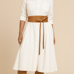 Chloe Wrap Belt - Cognac - OSADA Collection Beltsbelts