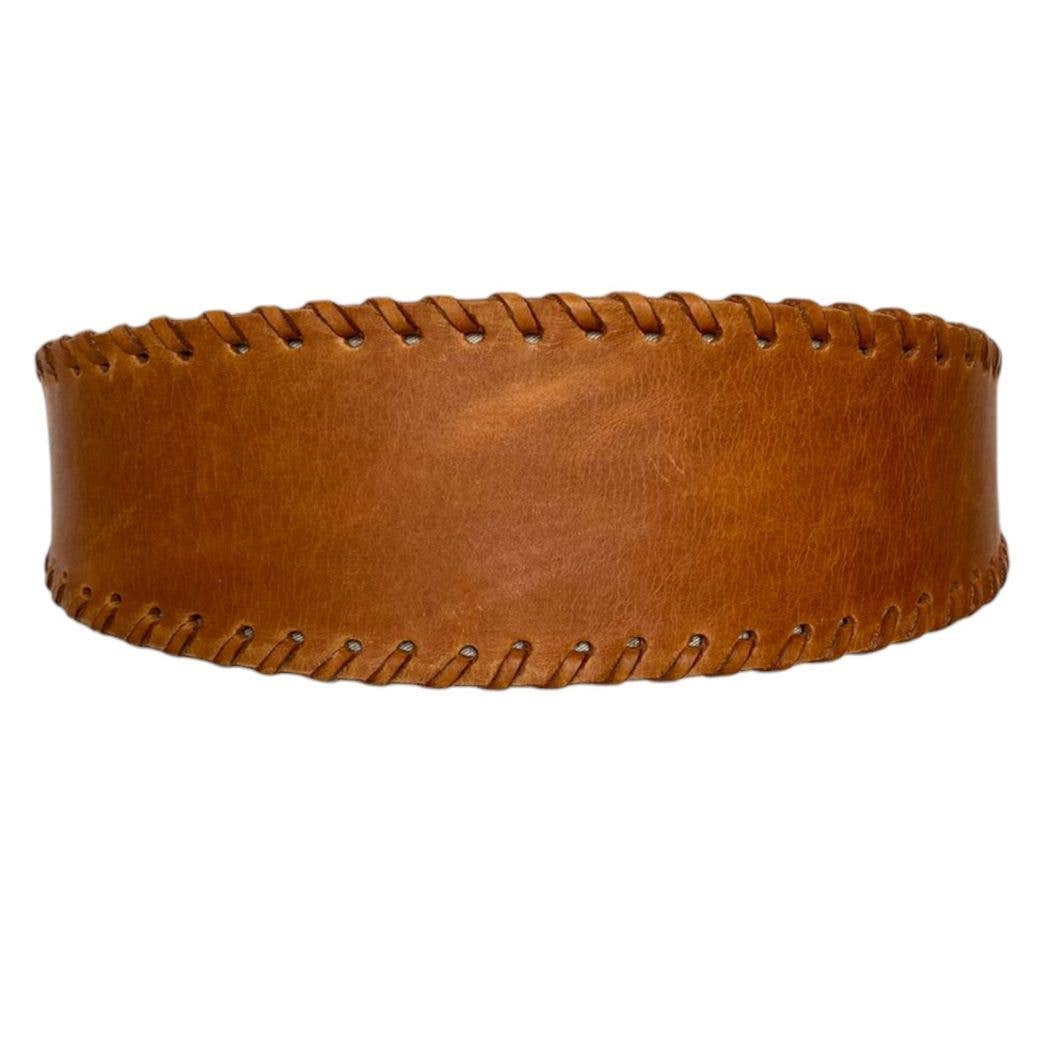 Chloe Wrap Belt - Cognac - OSADA Collection Beltsbelts