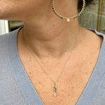 Chrysoprase, Austraian Sapphire & Larimar with White Moonstone NecklaceMichelle PresslerNECKLACES