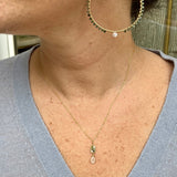 Chrysoprase, Austraian Sapphire & Larimar with White Moonstone NecklaceMichelle PresslerNECKLACES