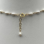 Citrine & Blue Topaz on Pearl NecklaceBeth ZinkNECKLACES