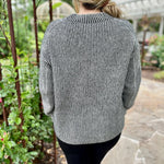 Cloud - Soft Charcoal Striped Pull OverCT PlageSWEATER