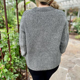 Cloud - Soft Charcoal Striped Pull OverCT PlageSWEATER