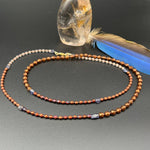 Copper Czech & Iolite Necklace – 36”Debra PyeattNECKLACES