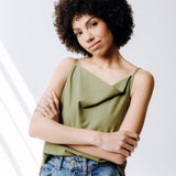 Cowl Neck Cami