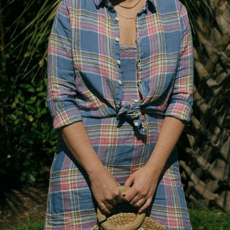 CP Shades Plaid Romy Button DownCP ShadesTOPS