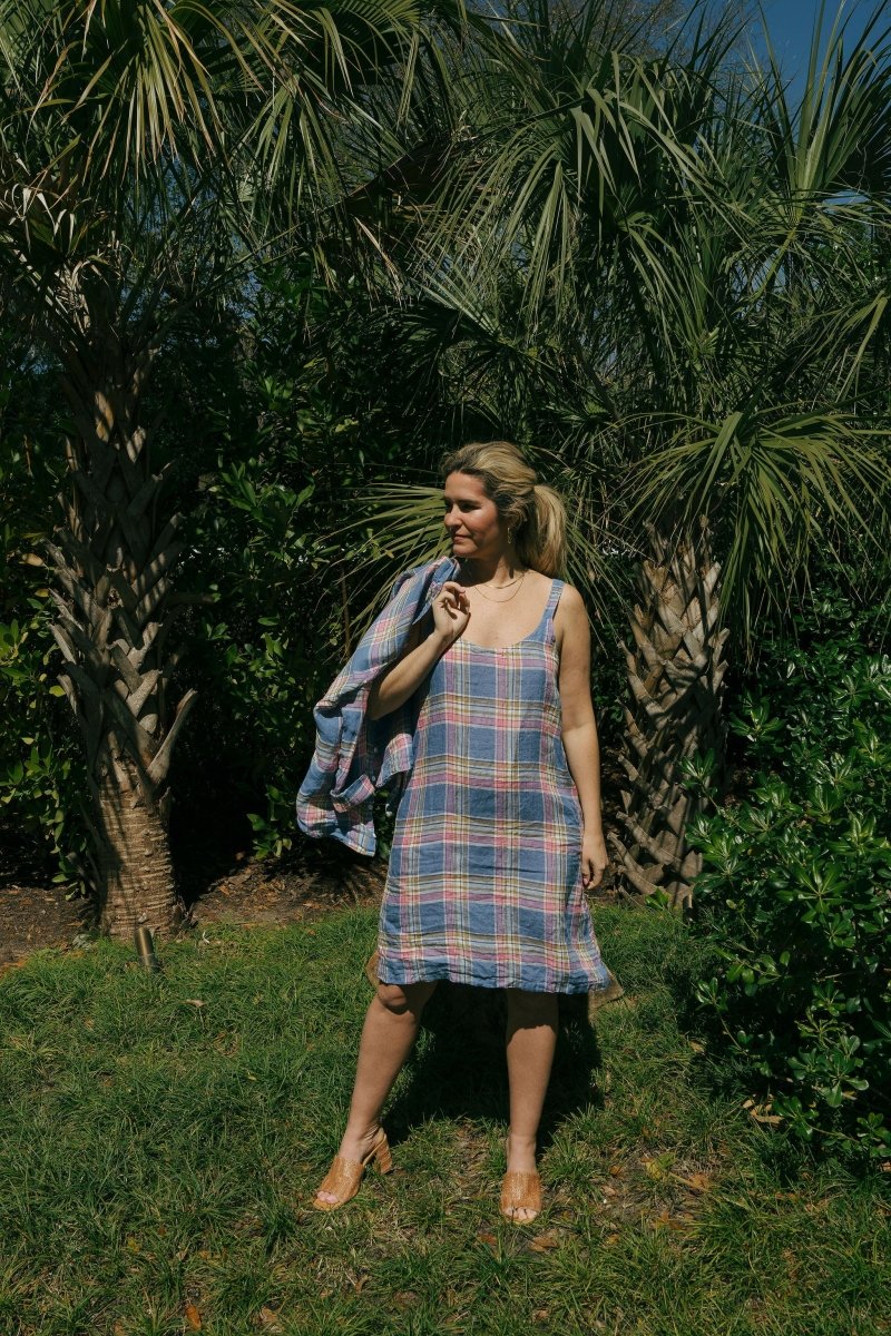 CP Shades Rosalie Tank Dress in PlaidCP ShadesDRESS