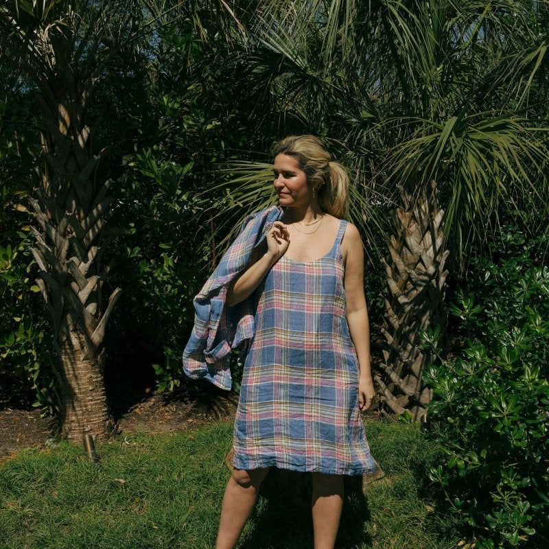 CP Shades Rosalie Tank Dress in PlaidCP ShadesDRESS