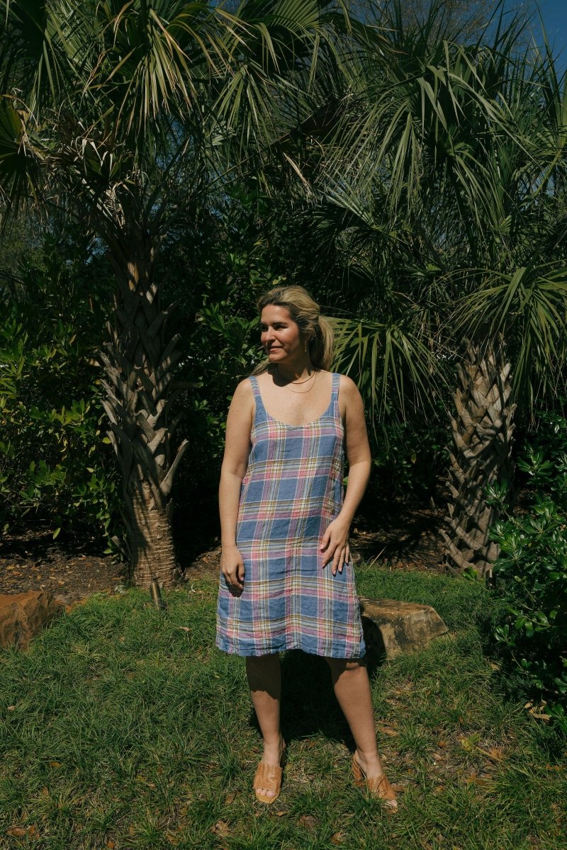 CP Shades Rosalie Tank Dress in PlaidCP ShadesDRESS