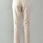 Cropped Straight Leg Side Pocket Trousers: OatmealUrban DaizyBOTTOM