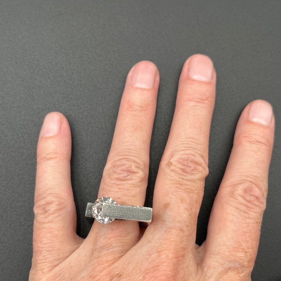 Cubic Zirconia in SilverBORARINGS