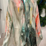 “Dancing Mist” Peggy Vineyard Art in CashmereZiabirdSCARVES