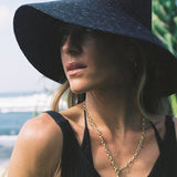 Darcy Wheat Straw in BlackW Y E T HSun Hat