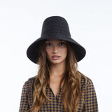 Darcy Wheat Straw in BlackW Y E T HSun Hat