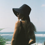Darcy Wheat Straw in BlackW Y E T HSun Hat