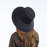 Darcy Wheat Straw in BlackW Y E T HSun Hat