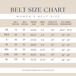 Daya | Studded Leather Belt Women - Embellished Belt: CognacAmsterdam Heritage Leather Belts, Bags, Jackets & Apparelbelt
