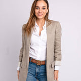 Daya | Studded Leather Belt Women - Embellished Belt: CognacAmsterdam Heritage Leather Belts, Bags, Jackets & Apparelbelt