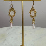 Debra Pyatt - Gold Beaded EarringsDebra PyeattEARRINGS