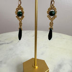 Debra Pyatt - Gold Beaded EarringsDebra PyeattEARRINGS