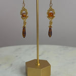 Debra Pyatt - Gold Beaded EarringsDebra PyeattEARRINGS