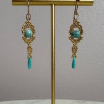 Debra Pyatt - Gold Beaded EarringsDebra PyeattEARRINGS