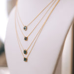 Diamond Necklace Square (2 colors) #D36-GMichelle PresslerNecklace