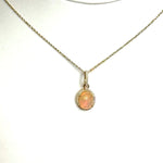 Diamond & Opal NecklaceZPL - Fine LineNECKLACES
