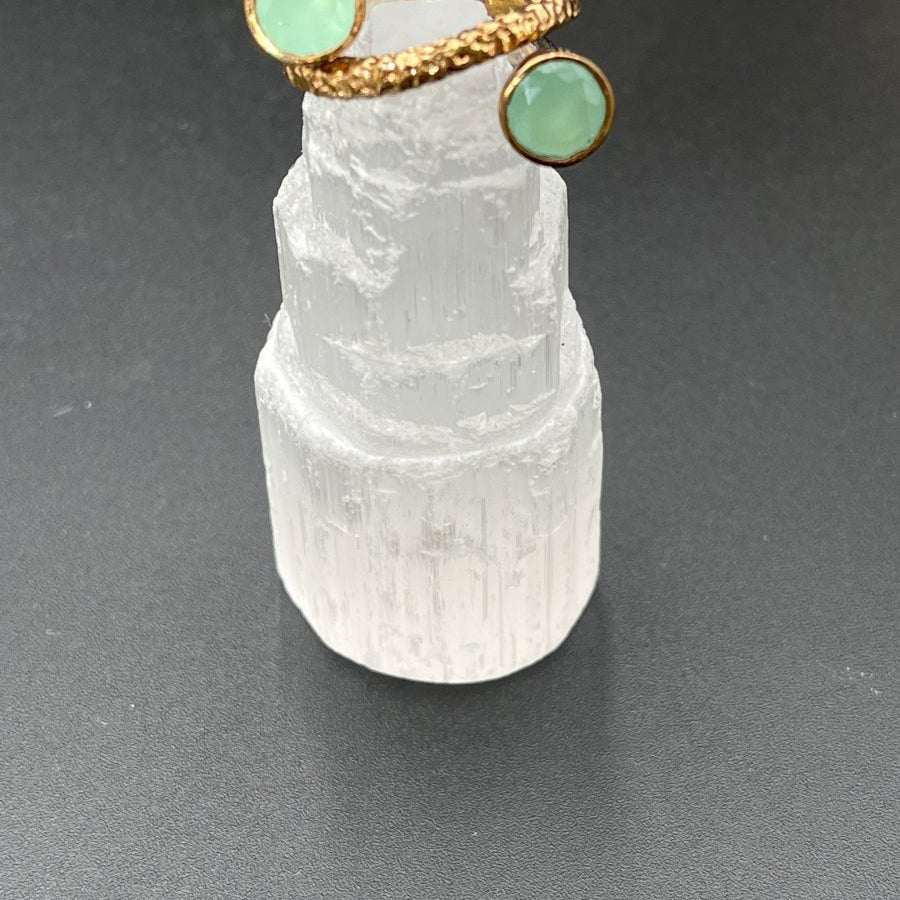 Double Chalcedony RingBORARINGS