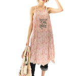 Dress 878 - Floral Anna Cecilie Slip - MollyMagnolia PearlDRESS