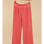 Easy Pants in Camel and Coralla maison des fibres naturellespants