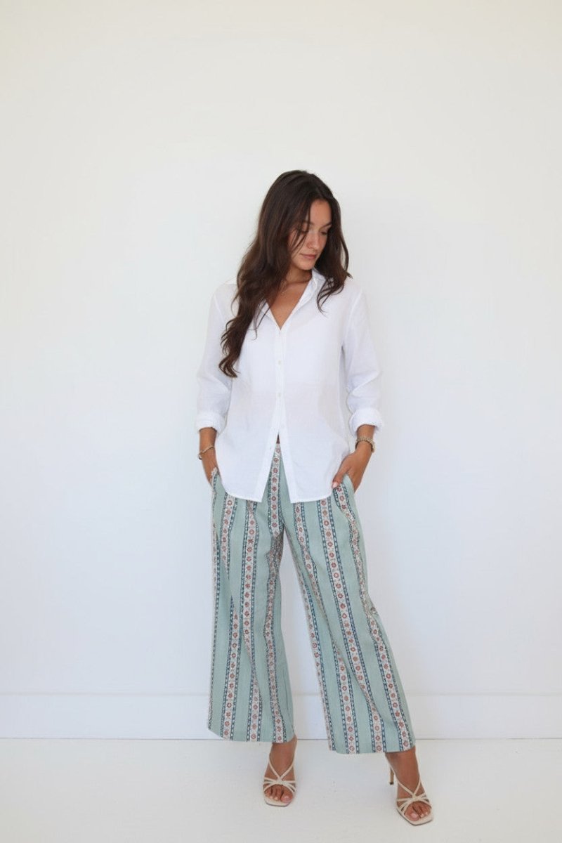 Edison Pant in Antique Floralnibimtk.comPANTS
