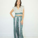 Edison Pant in Mystic Blue Stripenibimtk.comPANTS