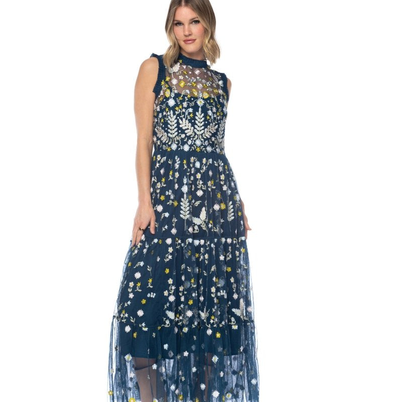Elegant Embroidered DressTolaniDRESS