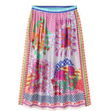 Elizabeth Rangoli Printed Midi Skirt - J’taimeMe369SKIRT