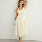 Eva Maxi Dress - NaturalThe HandloomDress
