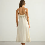 Eva Maxi Dress - NaturalThe HandloomDress
