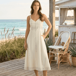 Eva Maxi Dress - NaturalThe HandloomDress