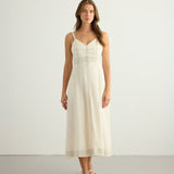 Eva Maxi Dress - NaturalThe HandloomDress