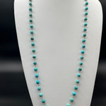 Faceted Turquoise Long StrandBeth ZinkNECKLACES