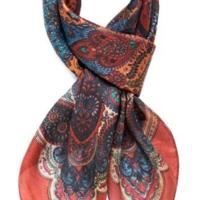 Fire - Silk ScarfZiabirdACCESS