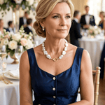 Fireball Baroque Pearl Necklace with Diamond Pavé ClaspBeth ZinkNECKLACES