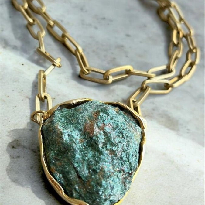 Fuchsite NecklaceMolaNECKLACES