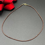 Garnet Cubes ChokerZiabirdNECKLACES