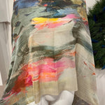 “Genesis” Peggy Vineyard Art in CashmereZiabirdSCARVES